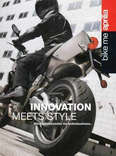 Aprilia motorräder - +, +