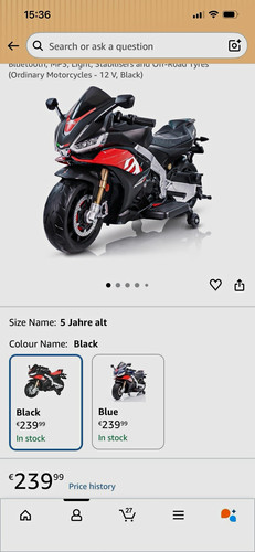 Aprilia batteriebetriebenes
