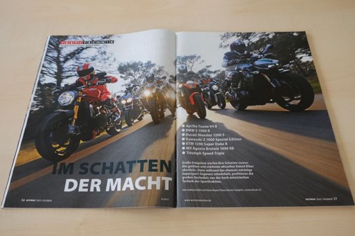 Motorrad 2014 aprilia tuono - motorrad, 09/2014