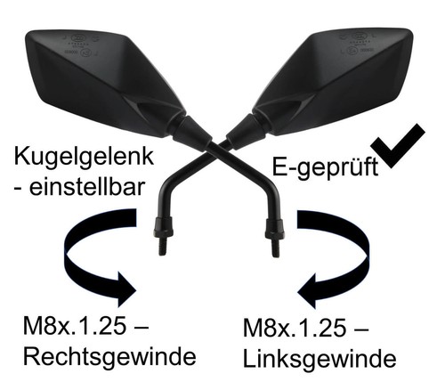 Spiegel paar seitenspiegel - spiegel,