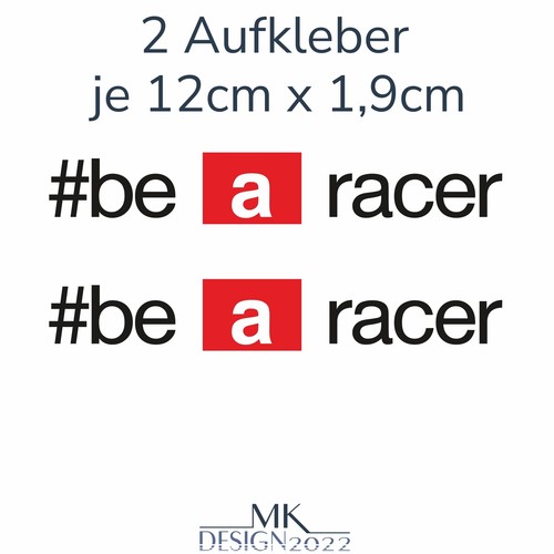 Racer aufkleber passend - a,