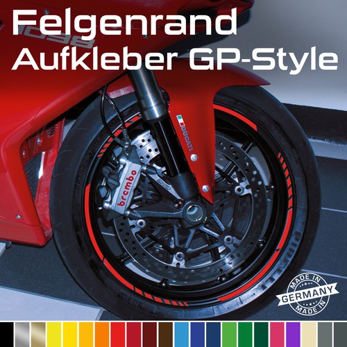 Felgenrandaufkleber b - felgenrandaufkleber, gp